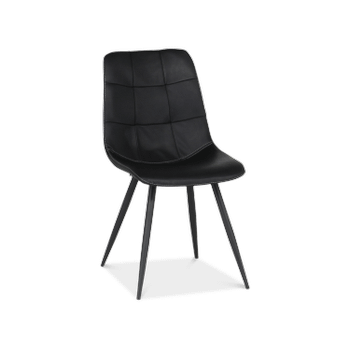 Kuipstoel Wes Eco PU Nero Kuipstoel Wes Eco PU Nero