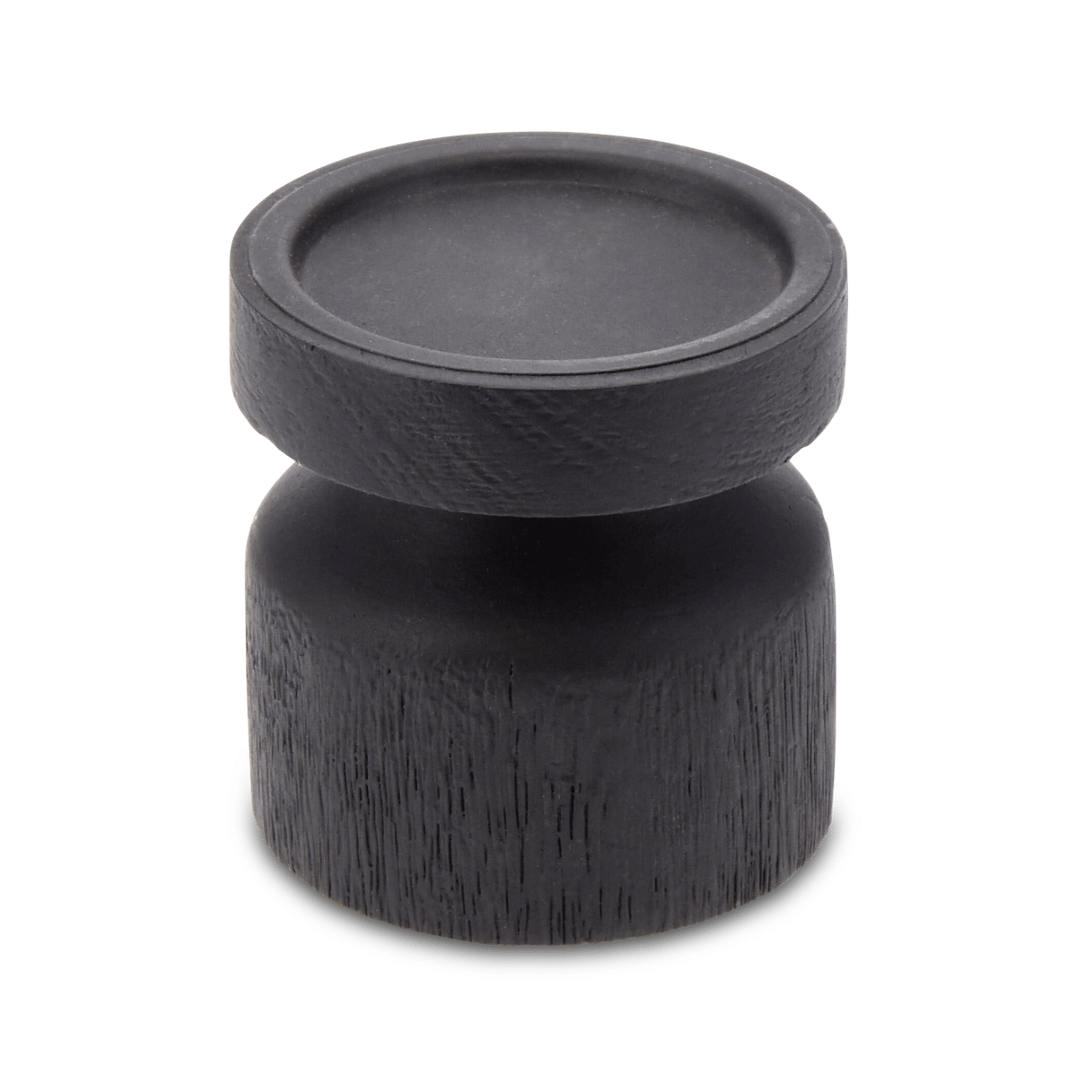 Kandelaar ROELOM Mango Zwart S