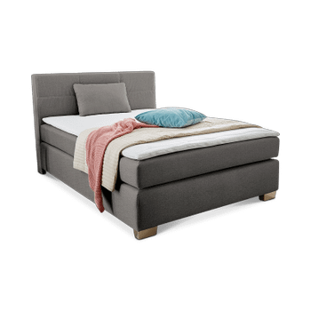 Boxspring UDEN Stof 142/09 Grijs 140x200 Boxspring UDEN Stof 142/09 Grijs 140x200