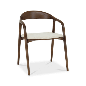 Stoel HANSON Ash Wood Walnut Stoel HANSON Ash Wood Walnut