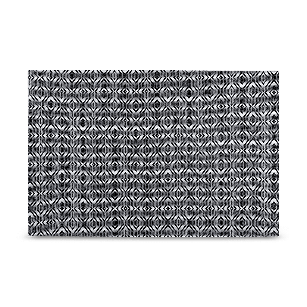 Placemat GEO Zwart Placemat GEO Zwart