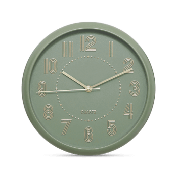 Klok ALIZE Ø30 Groen Klok ALIZE Ø30 Groen