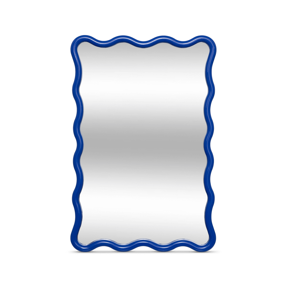 Spiegel JUDYN Golvend Blauw XL