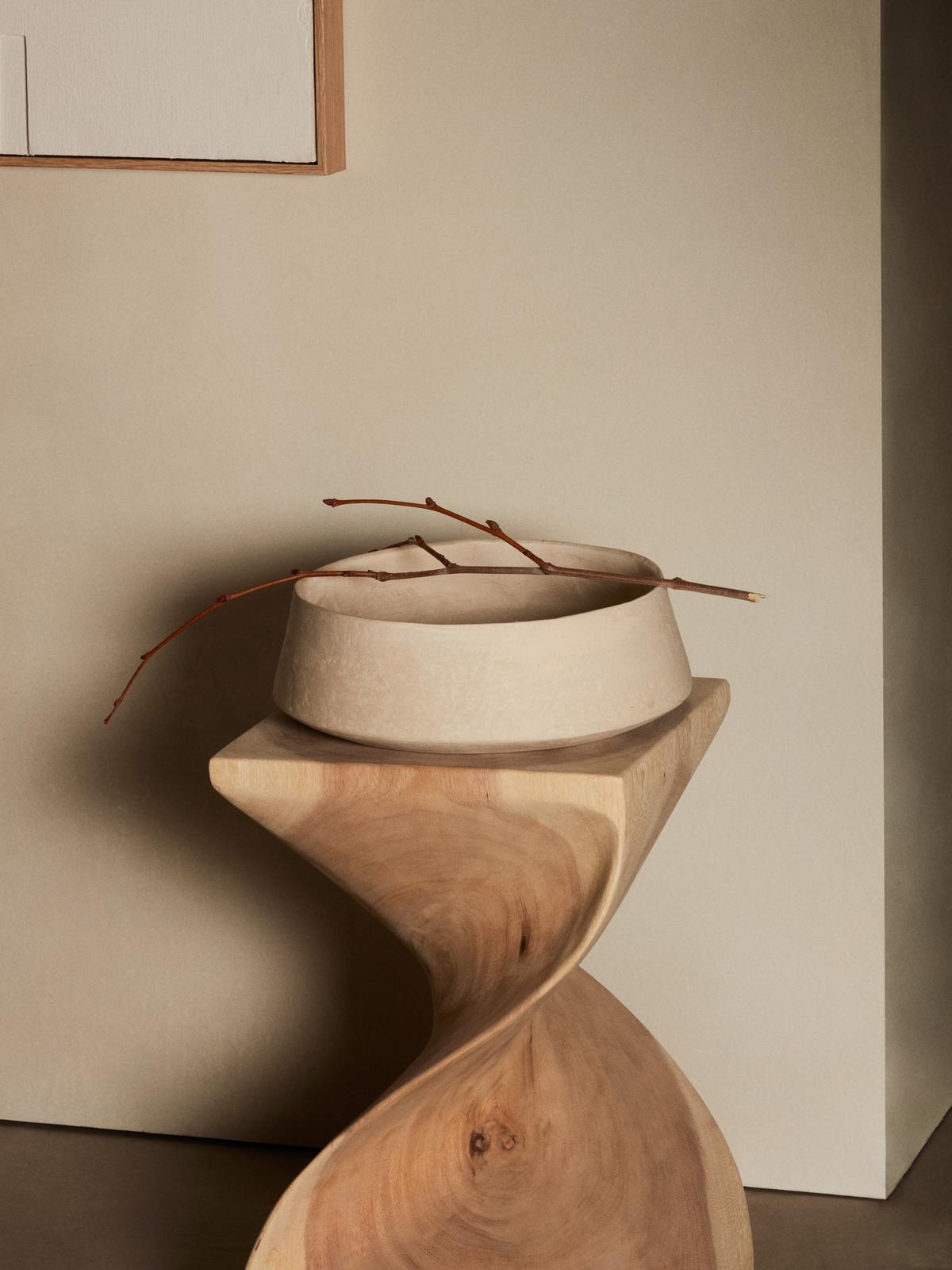 Bijzettafel Hakon Hout 30 x 30 cm