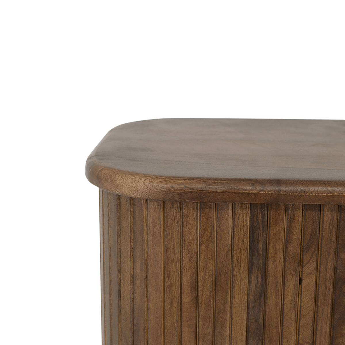 Tv-Meubel MANJARI Mango Donkerbruin B160