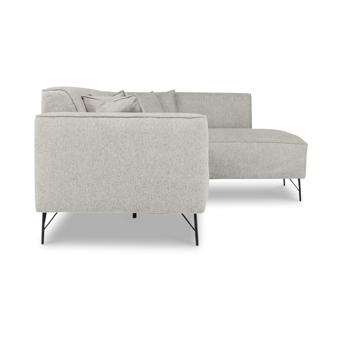 Hoeksalon FRISCO Hoek Rechts Fossil Grey B308 Hoeksalon FRISCO Hoek Rechts Fossil Grey B308