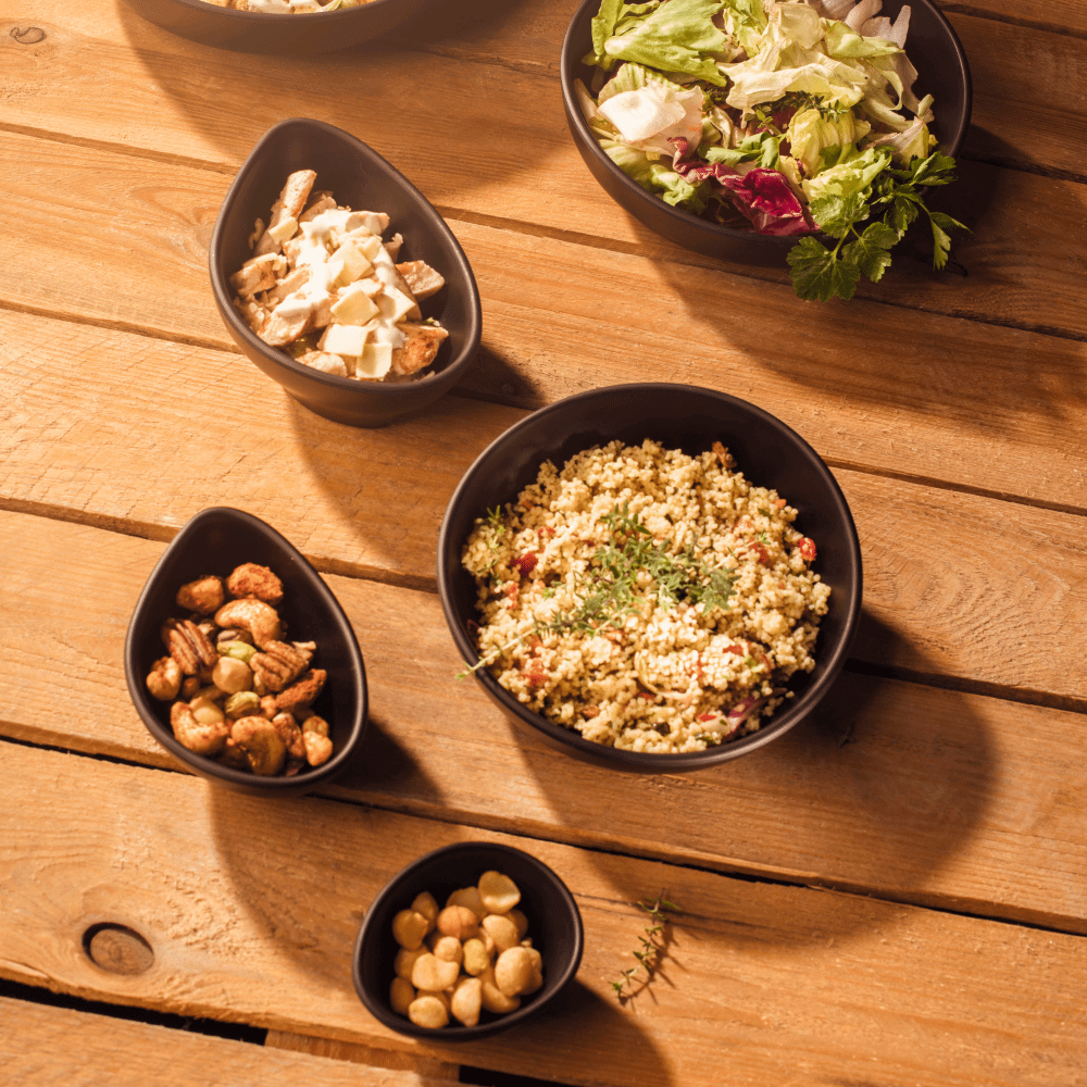 Kom BLACKSTONE Org. L Melam. Zwart