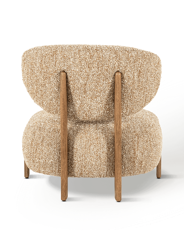 Fauteuil Reza Bruin Taupe Bay