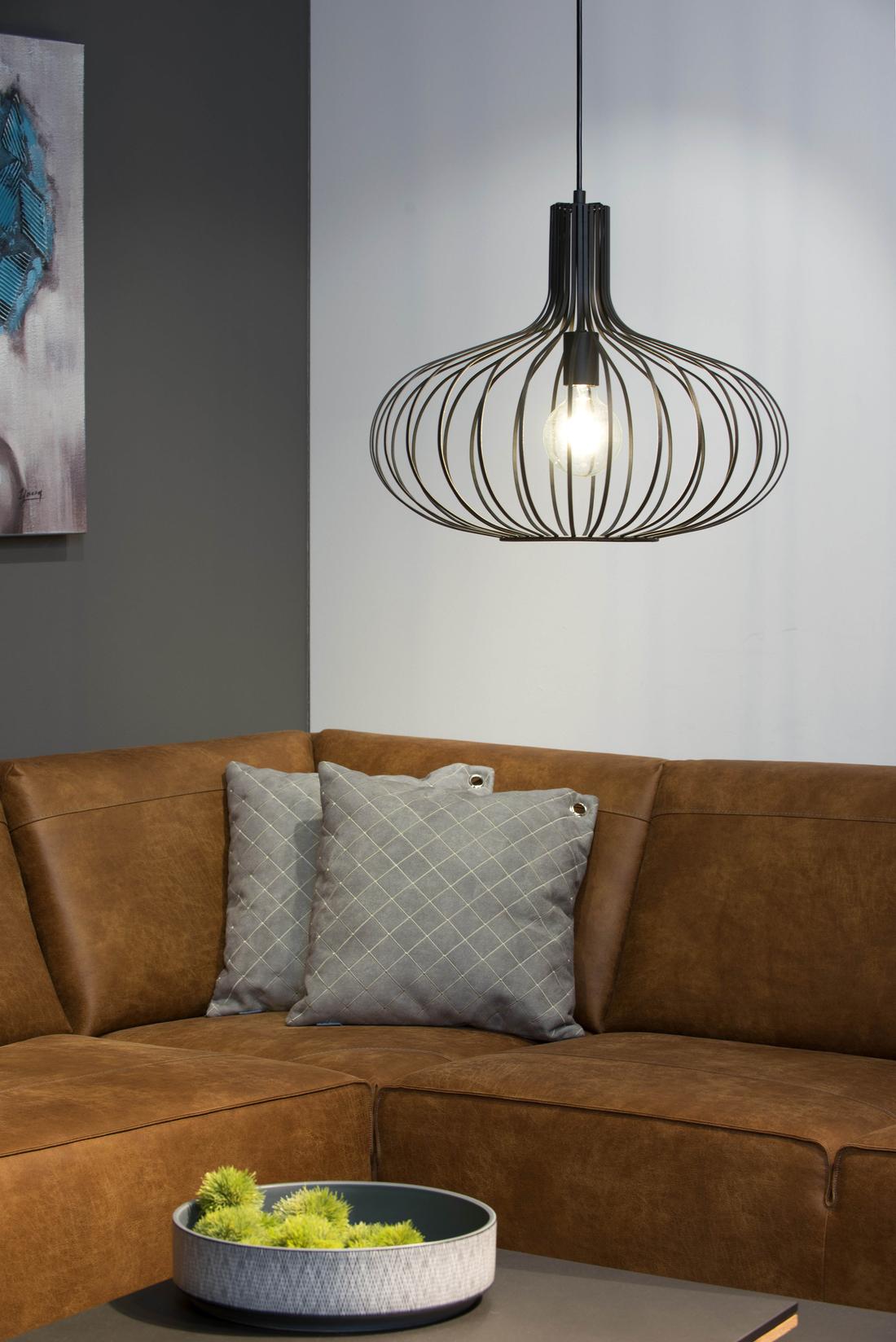 Hanglamp MANUELA  Ø50cm Zwart Hanglamp MANUELA  Ø50cm Zwart