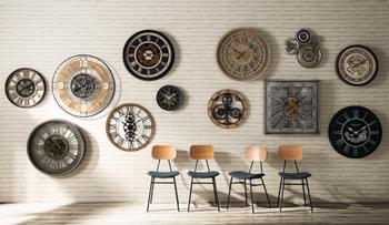 Klok RUDRA Rnd. Zwart Klok RUDRA Rnd. Zwart