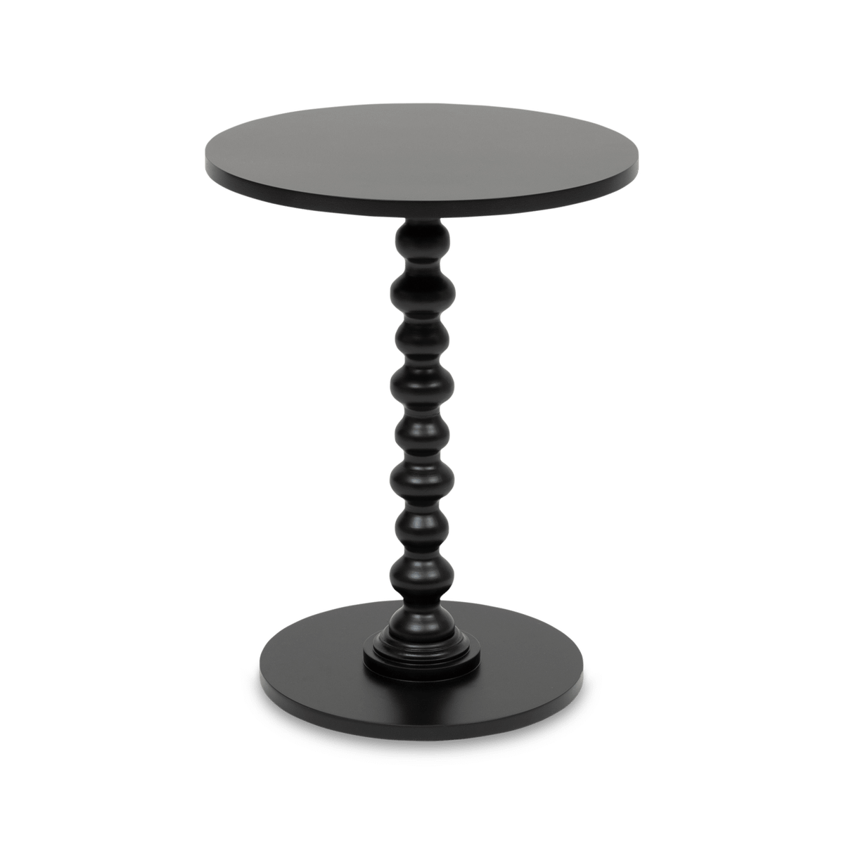 Bijzettafel AXIL Rond Zwart