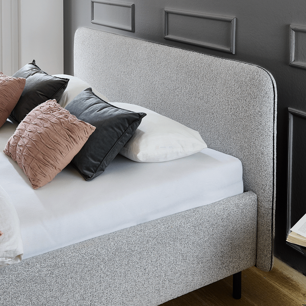 Bedkader ZEGER Lichtgrijs 180x200 Bedkader ZEGER Lichtgrijs 180x200