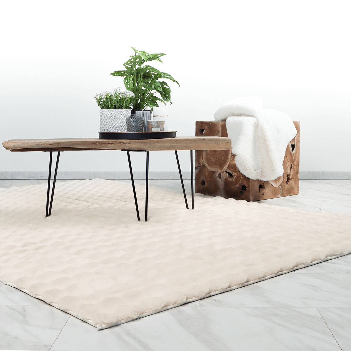 Tapijt HARMONY 150x80 Ivory