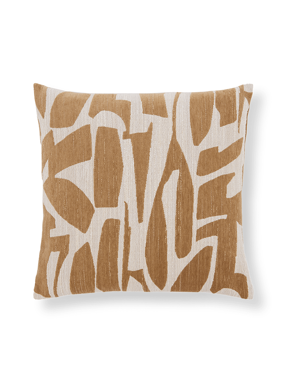 Kussen Peoria Oker/Crème 45 x 45 cm