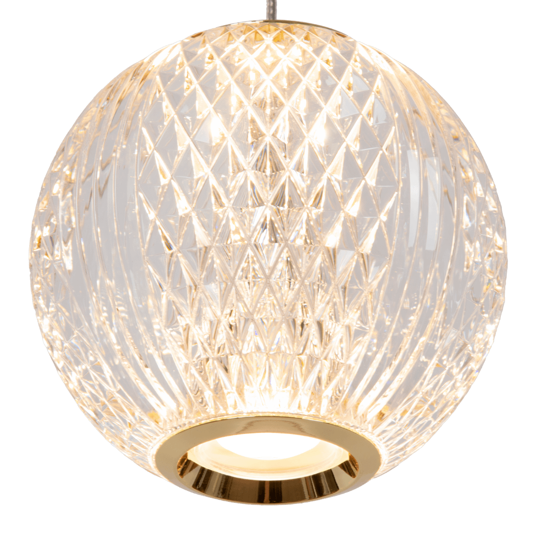 Hanglamp CINTRA Rond 5Del. Transparant