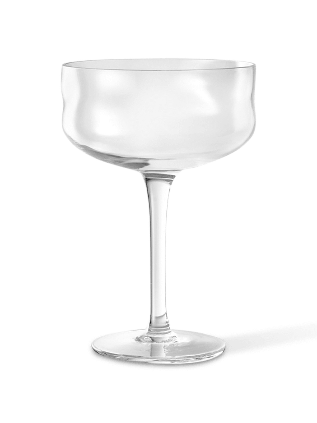 Coupe Glas Swirl Wave 260 ml (set van 2 glazen)