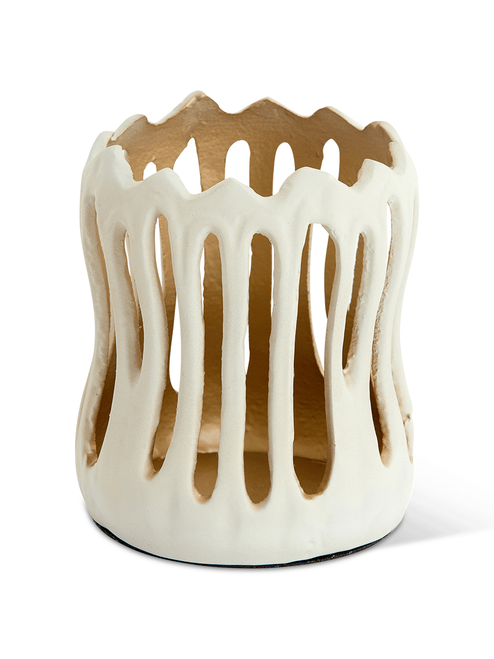 Theelichthouder Tivoli XL Beige/Goud