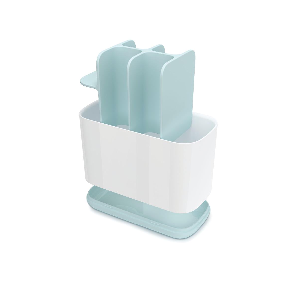 Tandenborstelhouder EASY STORE groot blauw/wit
