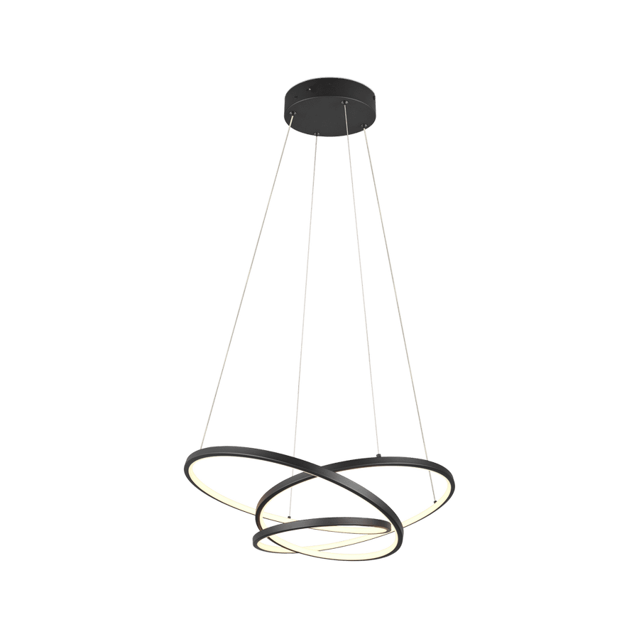 Hanglamp DARVIN L Met. Zwart Hanglamp DARVIN L Met. Zwart
