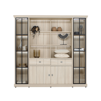 Vitrinekast KARA Natural Olm B216 Vitrinekast KARA Natural Olm B216