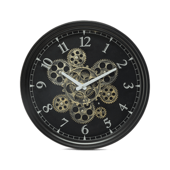 Klok RUDRA Rnd. Zwart Klok RUDRA Rnd. Zwart