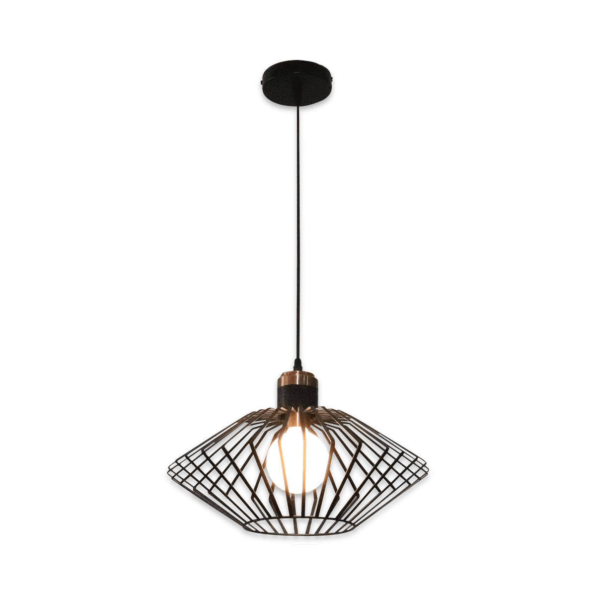 Pendel SHURU 1Del. Zwart/Koper XL