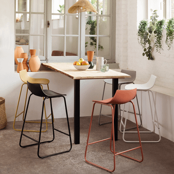 Barkruk LUPIN Metaal Wit Barkruk LUPIN Metaal Wit