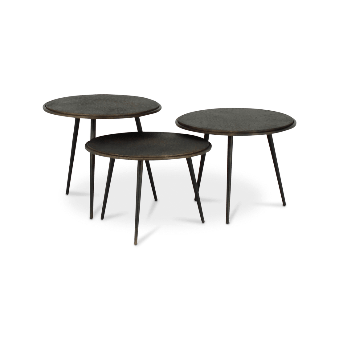 Salontafel NAYA Metallic grijs Salontafel NAYA Metallic grijs