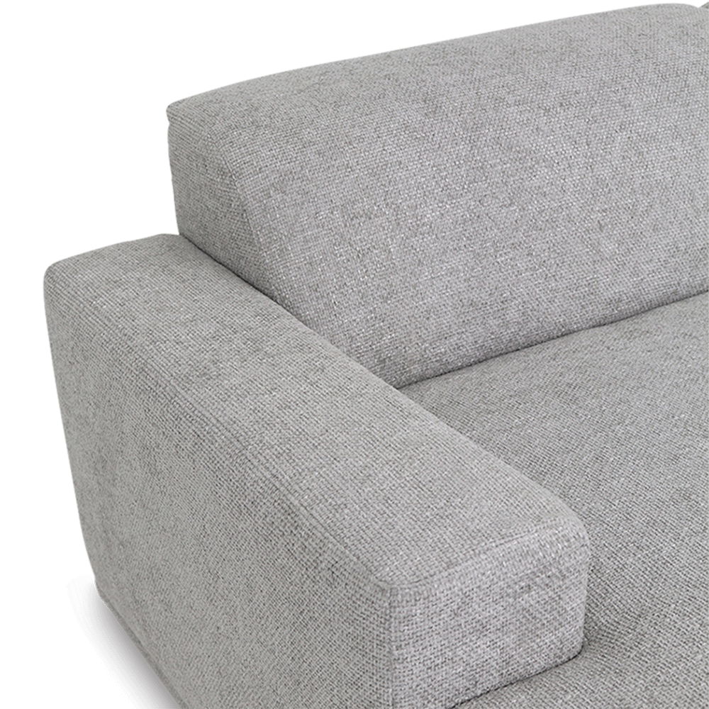 Hoeksalon DALI Longchair Rechts Grijs