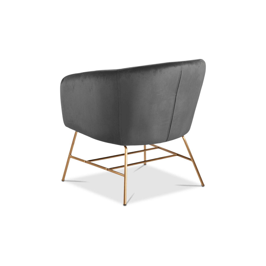 Bijzetzetel OSWALD Dark Grey Bijzetzetel OSWALD Dark Grey