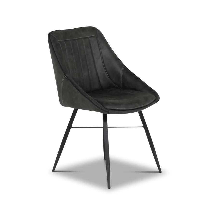 Stoel HETSON Softyl Antraciet Stoel HETSON Softyl Antraciet