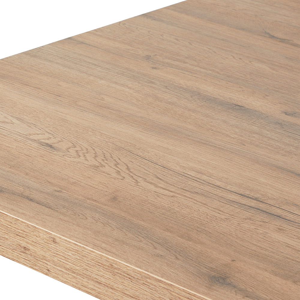 Eettafel met U-poot ABBEY Scarlet Oak 200x100 Eettafel met U-poot ABBEY Scarlet Oak 200x100