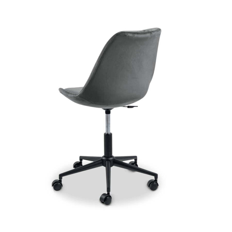 Bureaustoel KORDELIO VIC fabric dark grey 28 Bureaustoel KORDELIO VIC fabric dark grey 28