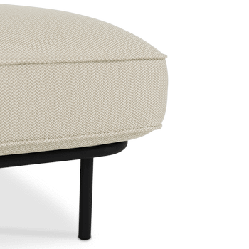 Poef PUGLIA Beige 85x64 Poef PUGLIA Beige 85x64