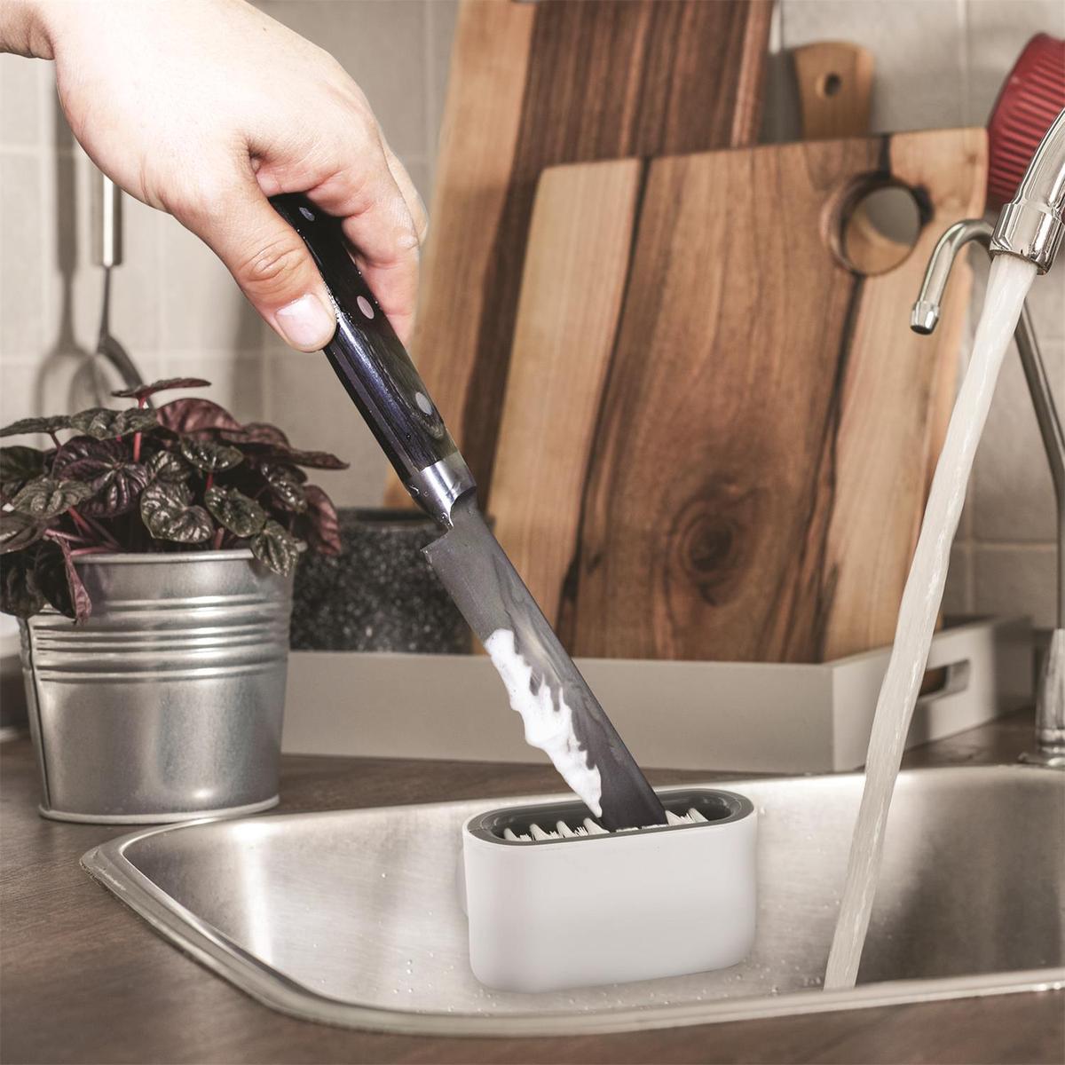 Bestekreiniger CLEANIO Hang M/Zuignap Ass.