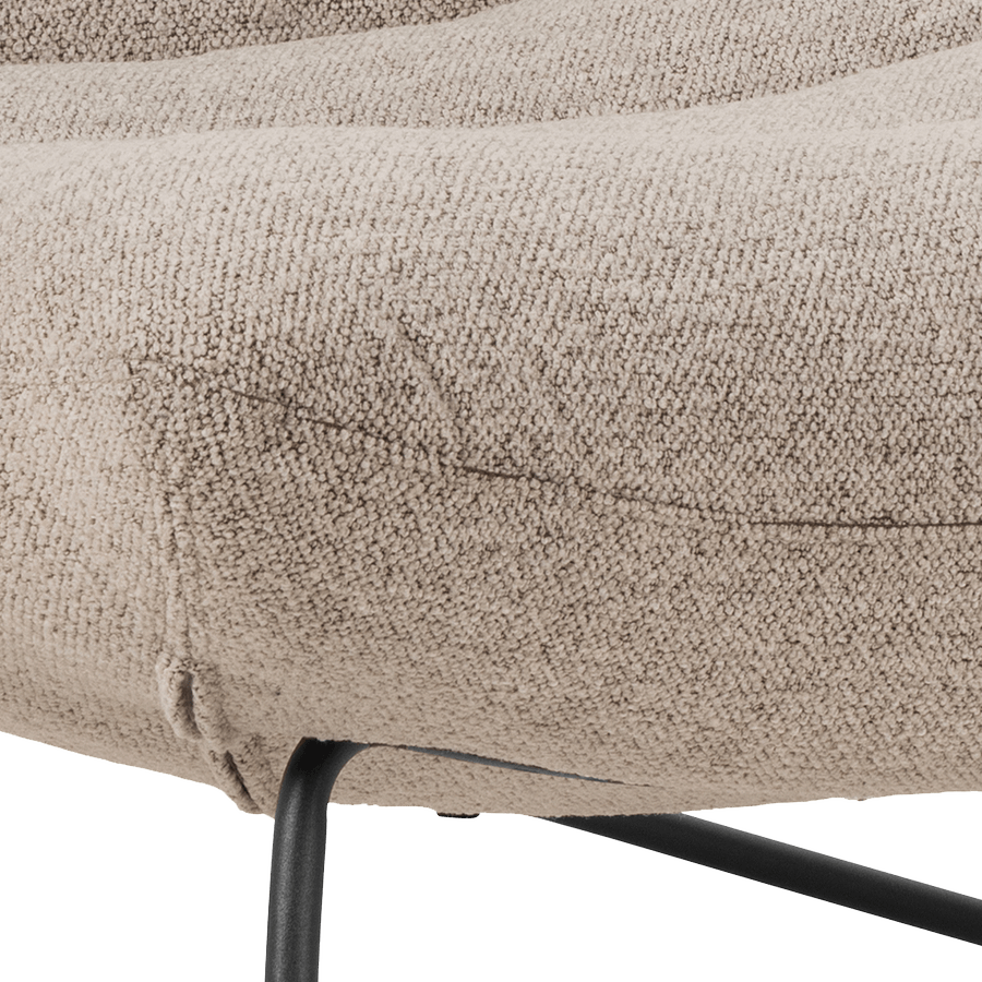 Bijzetzetel DELAWARE Monza Beige Bijzetzetel DELAWARE Monza Beige