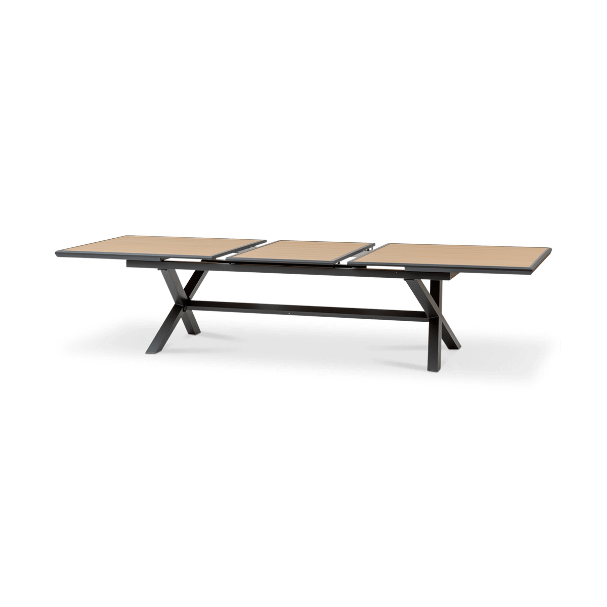 Tuintafel CORTONA Verlengbaar 250/330x113 Grijs/Hout