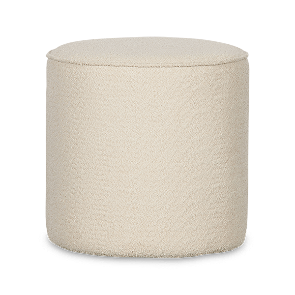 Poef ALMUR Crème Bouclé