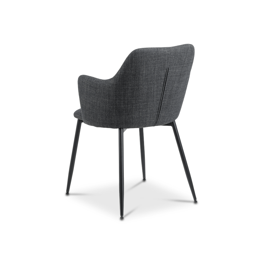 Armstoel LONNE Basel Dark Grey Armstoel LONNE Basel Dark Grey