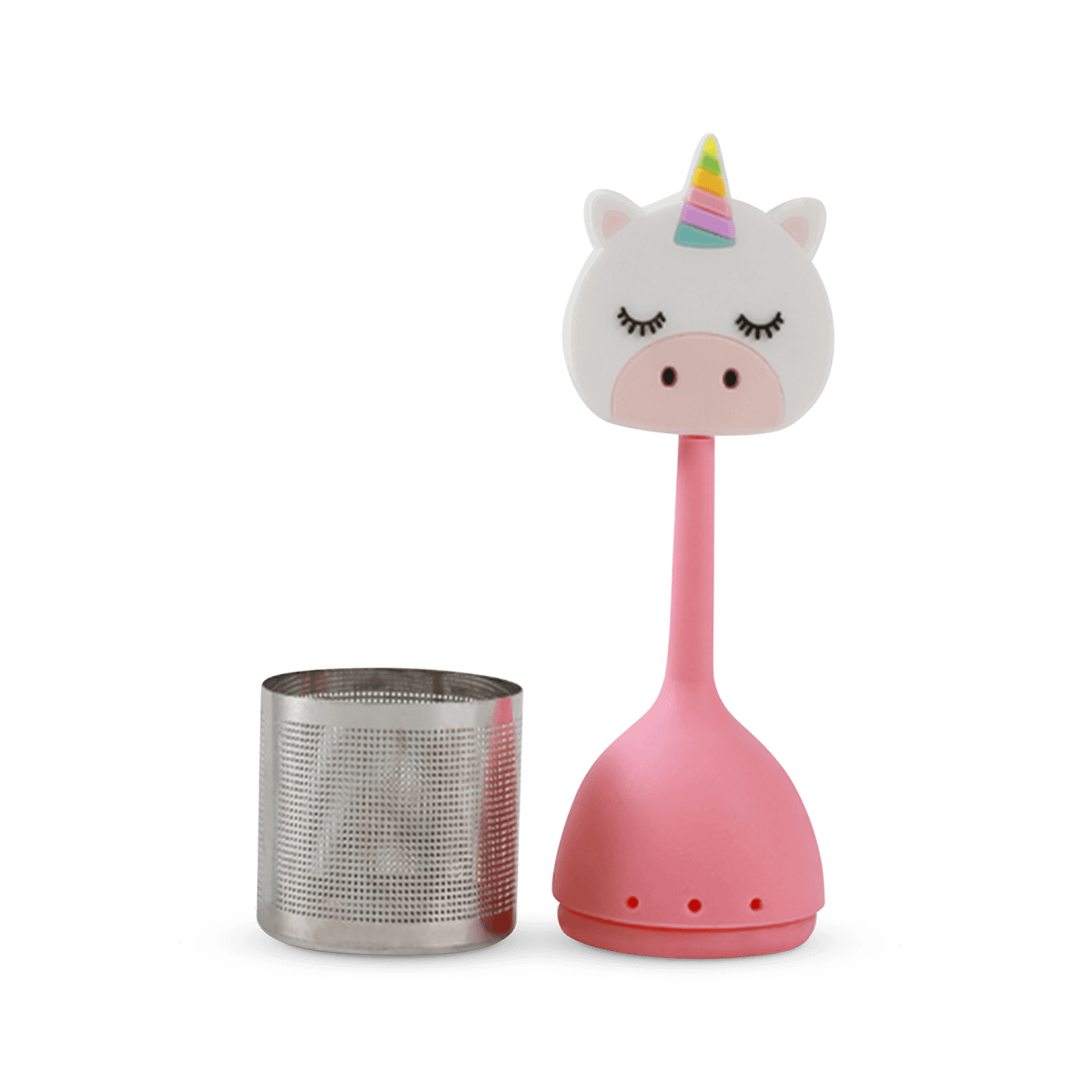 Thee-Infuser UNICORN Wit/Roze Ass.