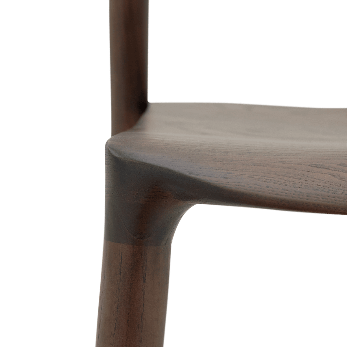 Barstoel UMA Ash Wood Walnut