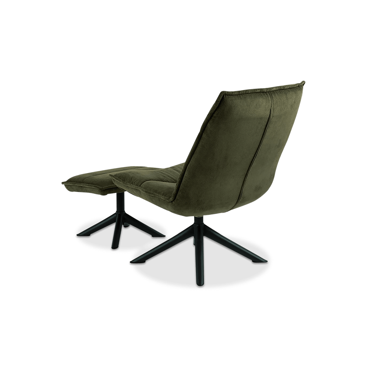 Bijzetzetel TORNADO Olive Green
