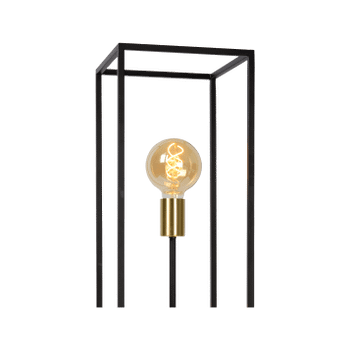 Vloerlamp RUBEN 3del. Zwart/Goud Vloerlamp RUBEN 3del. Zwart/Goud