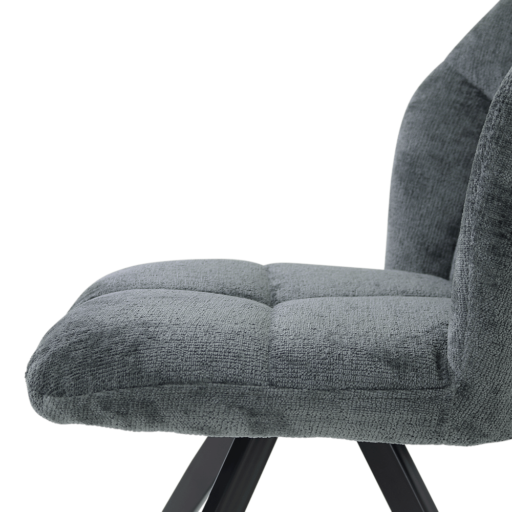 Stoel ELVIRA Antraciet