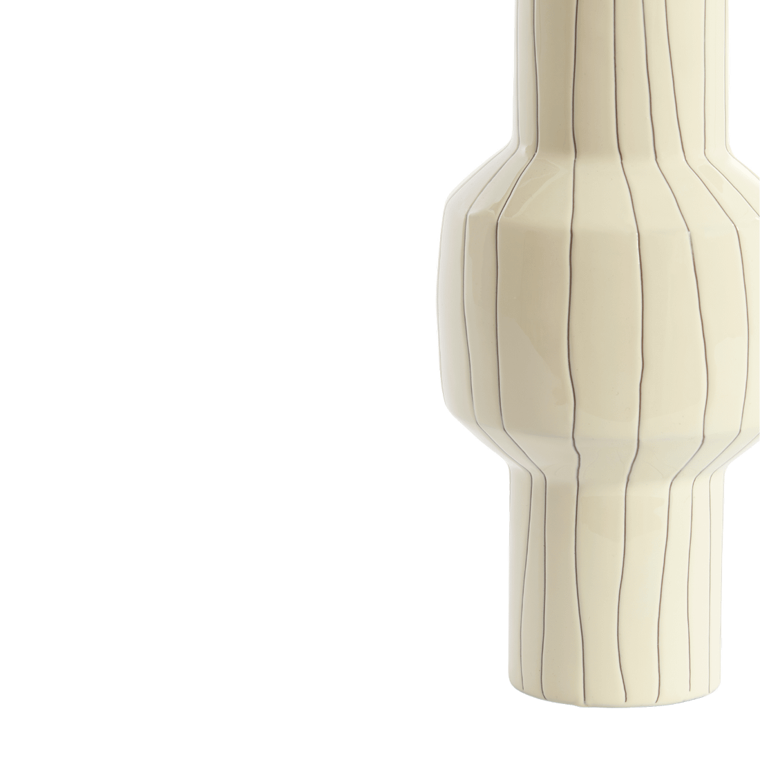 Vaas SENUMA L Wit/Zwart Vaas SENUMA L Wit/Zwart