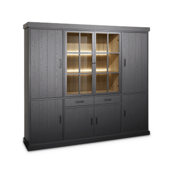 Bibliotheek WINSTON Zwart B240 Bibliotheek WINSTON Zwart B240