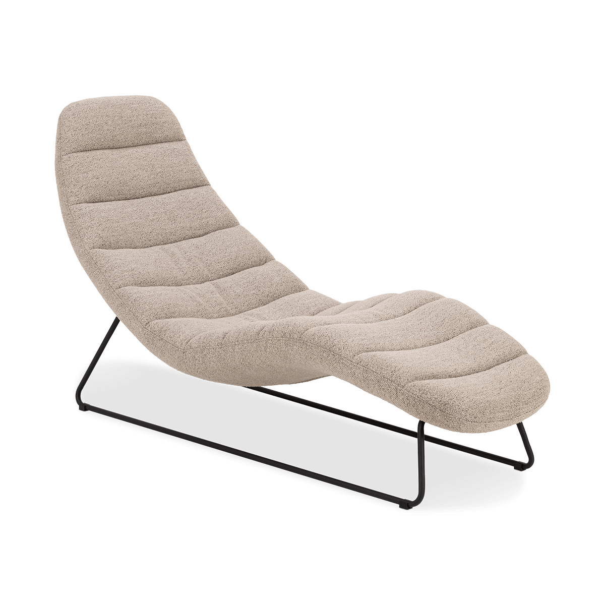 Chaise Longue DAMIANO Monza Beige