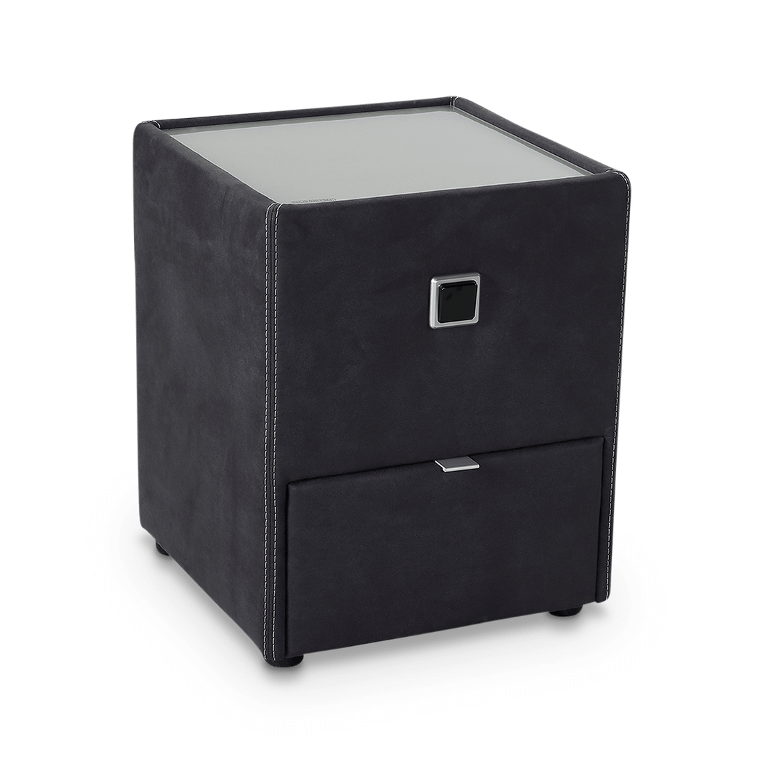 Nachttafel ASTEN Microvezel 469/09 Antraciet Nachttafel ASTEN Microvezel 469/09 Antraciet