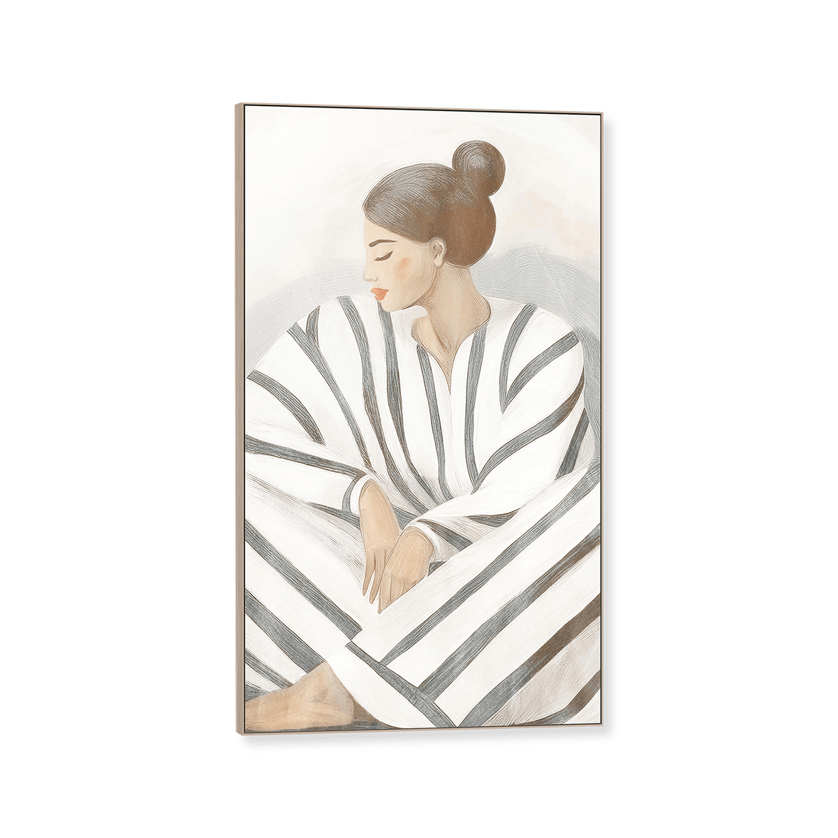Framed Canvas ZEN LADY 70x118