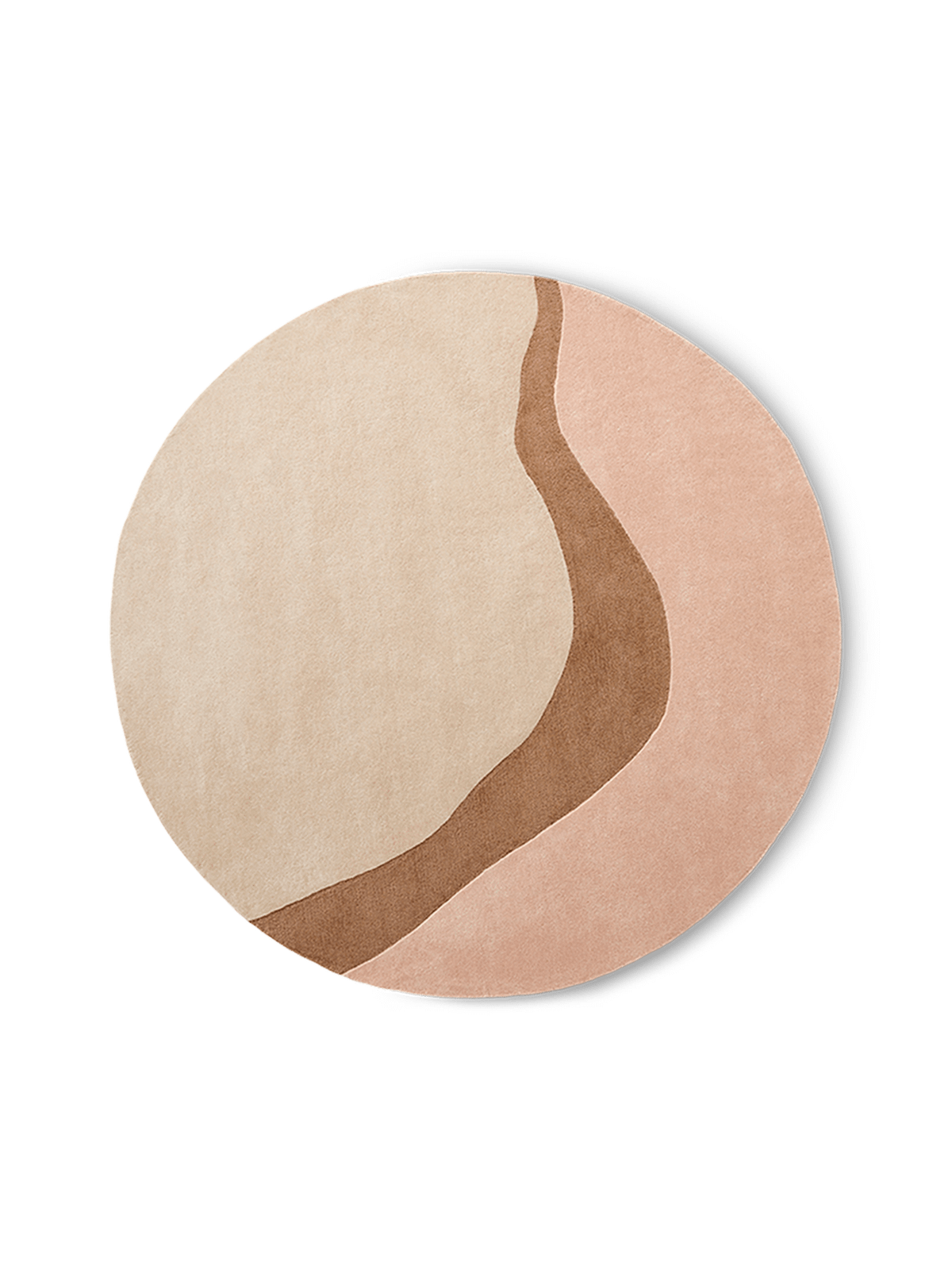 Tapijt Figari Blush Ø200